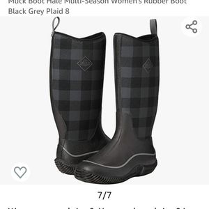 Sz 8 New Muck Boot Hale Multi-Season Rubber Boot